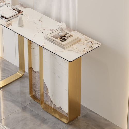 Modern Sintered Stone Console Table