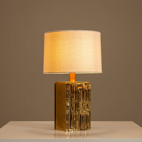 Sculptural Table Lamp