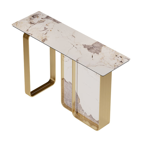 Modern Sintered Stone Console Table