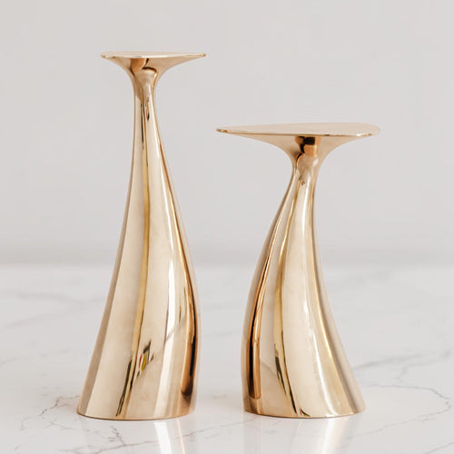 Luxury metallic accent table for living room