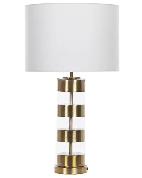Auriel modern glass designer table lamp by Holly Elms