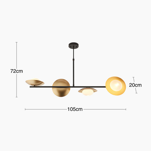 Georgina Modern 4-Light Pendant