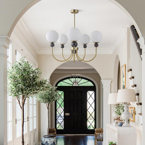 Luxury globe chandelier ceiling light