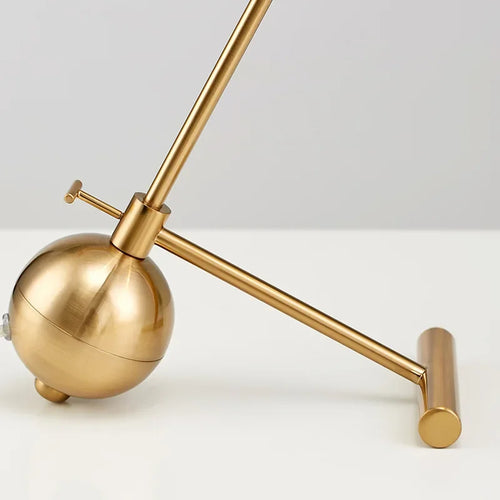 Lampe de table double globe