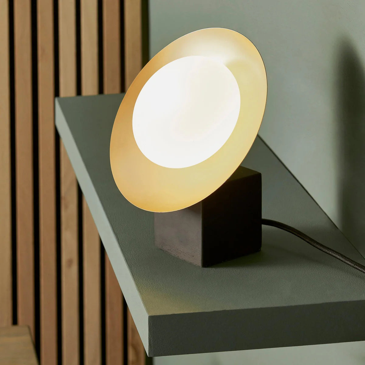 Georgina Modern Table Lamp - Gold Luxury Table Lamp by Holly Elms