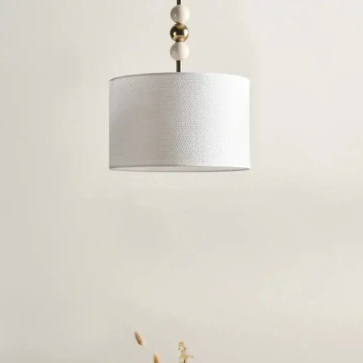 Oria Beaded Pendant Light - Handcrafted Pendant Light by Holly Elms
