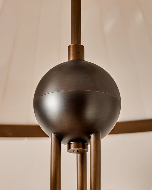 Adele Milky Glass Chandelier