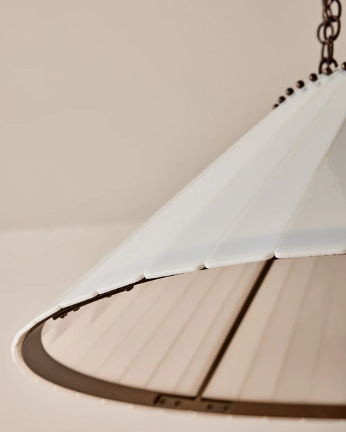 Adele Milky Glass Chandelier