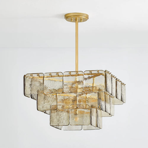 Rivoli Glass Chandelier - Luxury Glass Chandelier by Holly Elms