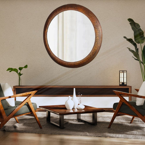 Solara Round Mirror