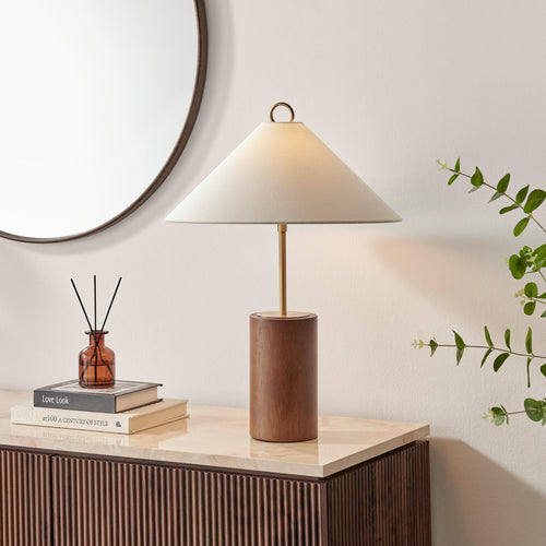 Leo Wood/Metal Table Lamp