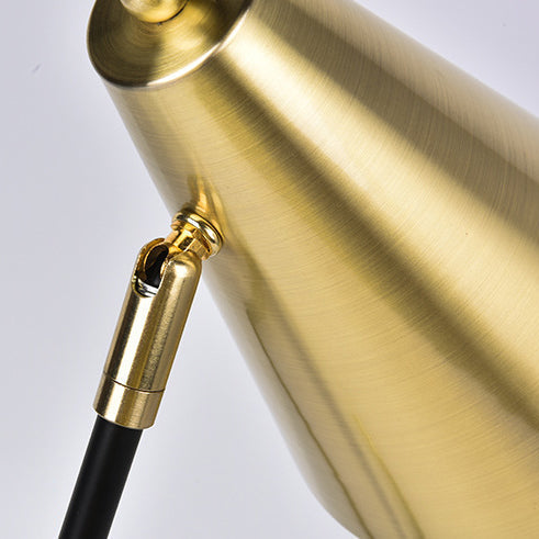 contemporary metal table lamp for workspace