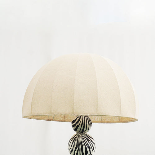 Unique modern floor lamp with dome shade