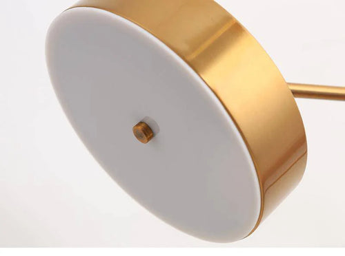 Round Gold Desk Lamp