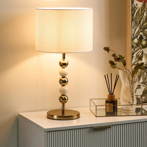 Oria Beaded Table Lamp