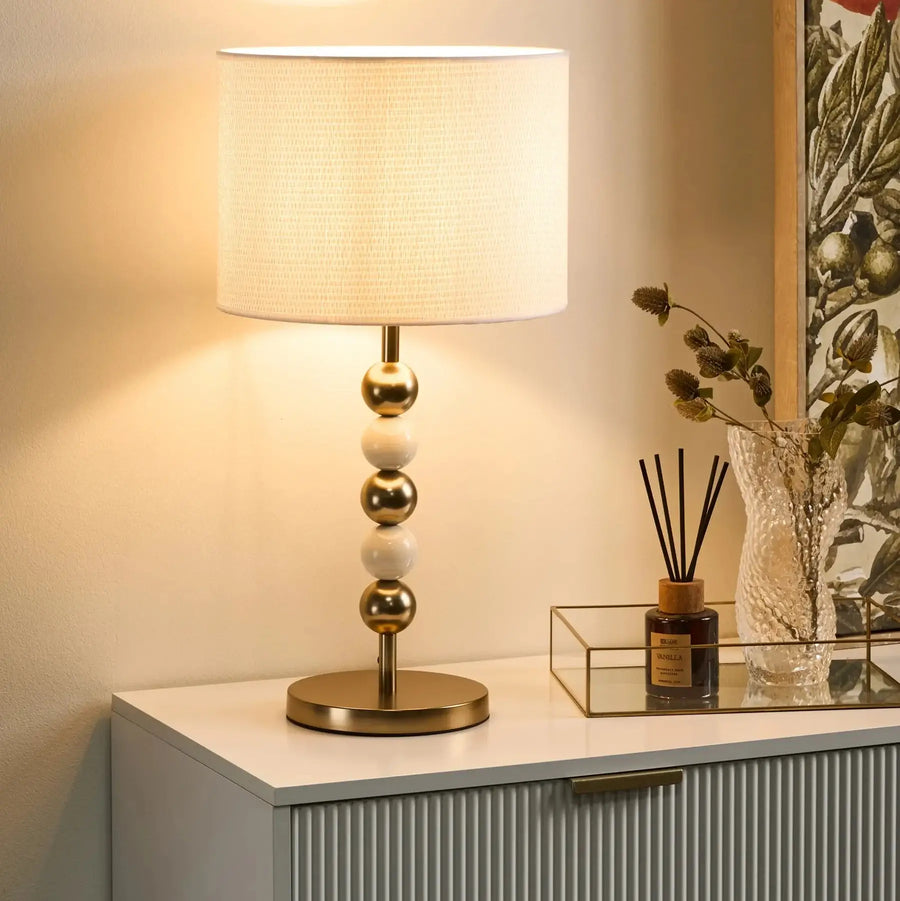Oria Beaded Table Lamp