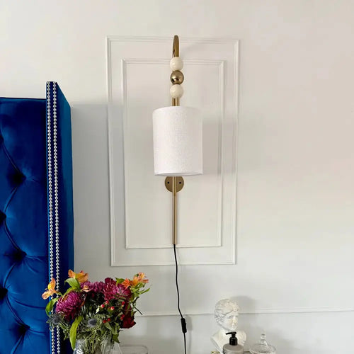 Oria Beaded Wall Lamp